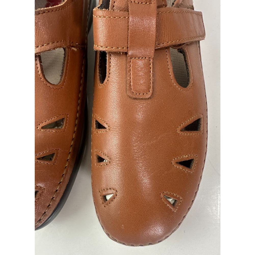SAS Tripad Comfort Soft Step Leather Roamer Shoes Chestnut Brown Size 10 - Picture 5 of 16
